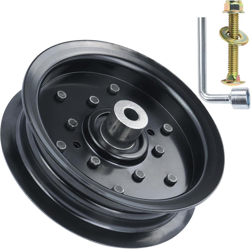 GUSUHAWK 532196106 Husqvarna Idler Pulley Replaces Husqvarna 532197379, 532196106, Craftsman 197379, 196106 for Z254 LGT2654 MZ54 RZ5424 RZ5426 YTH20K46 YTH21K46 YTH22V46 YTH2348 YTH24V48 Lawn Tractor - Image 1